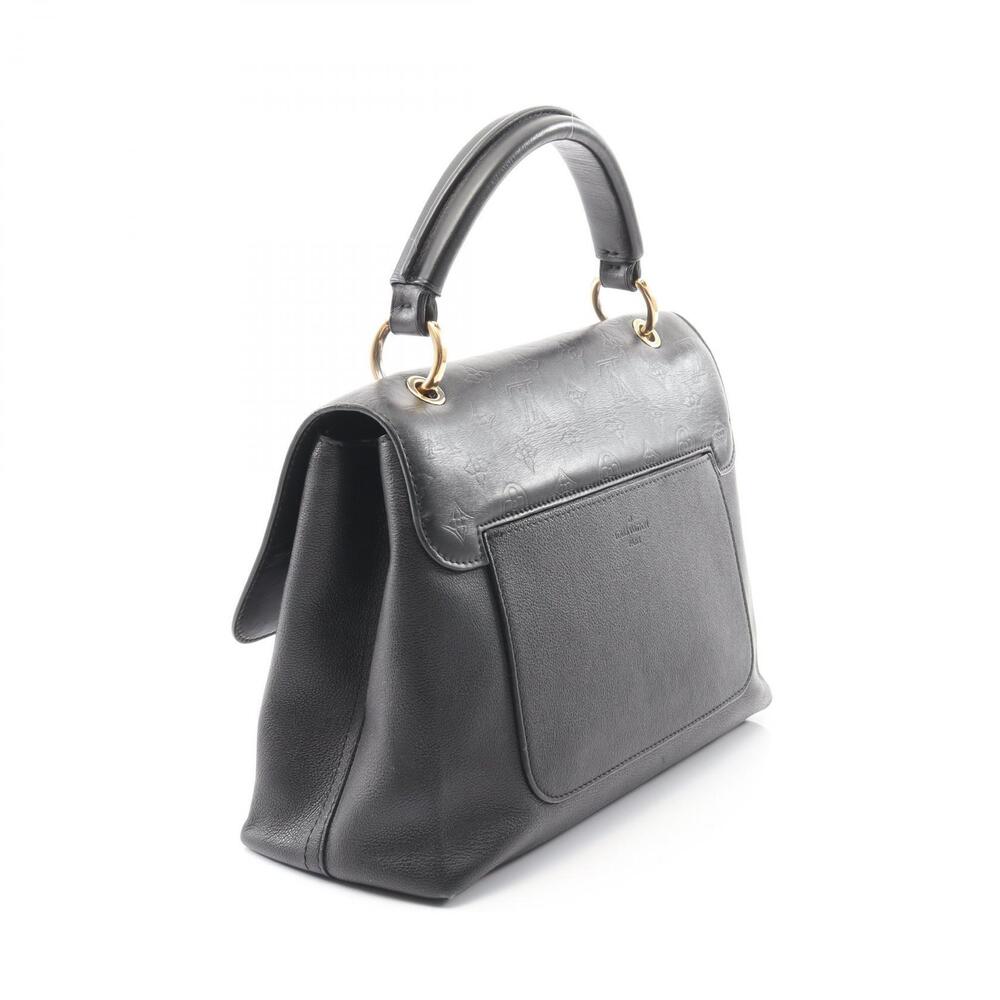 Louis Vuitton Very Monogram Noir Black Handbag Leather
